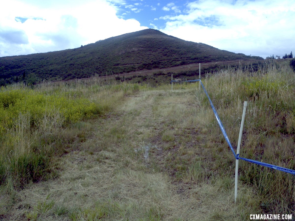 Short punchy rises in the grass offer some elevation change to the latter section of the course.  © Cyclocross Magazine