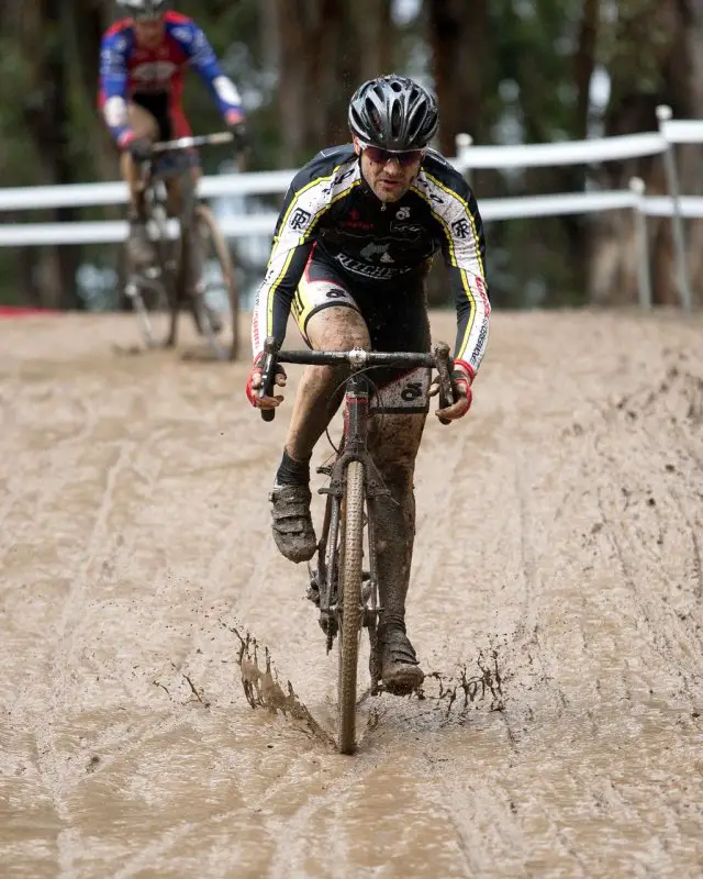 Open mud fields, not dusty paths, presented a new challenge to racers. ©Tim Westmore