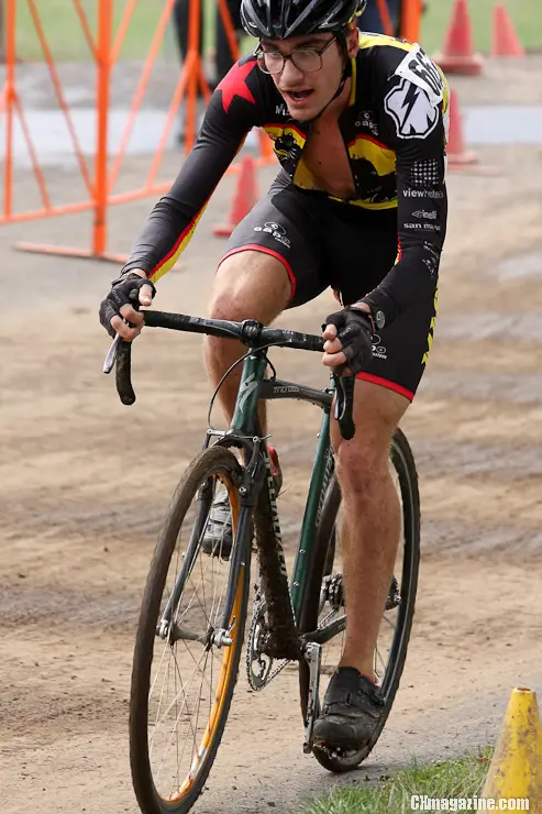 Walton Brush won the singlespeed race. ©Pat Malach