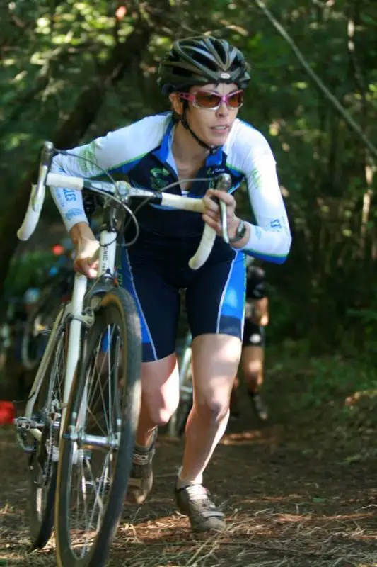 Brigette Brown had a strong ride to take second © Dave Roth