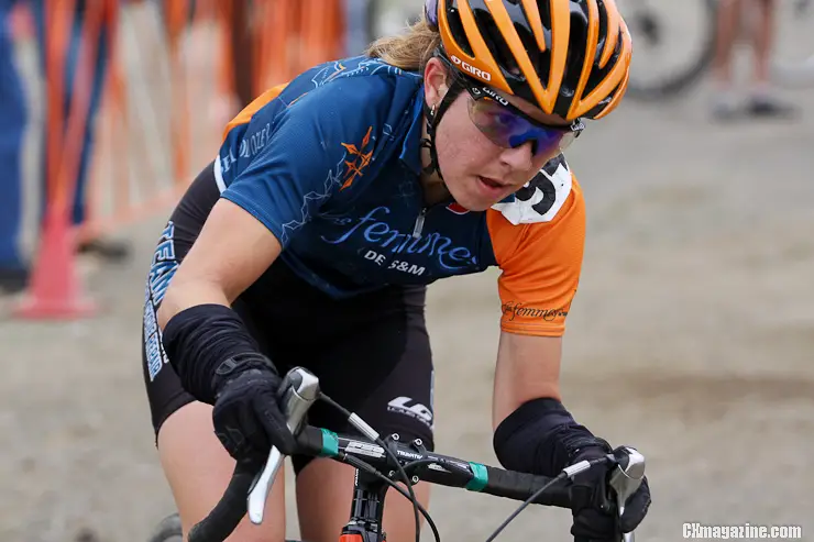 Alice Pennington took her second consecutive Cross Crusade win Sunday. ©Pat Malach