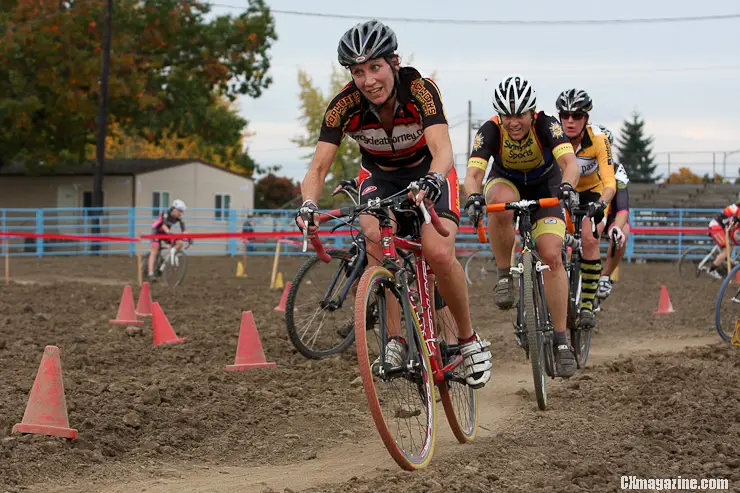 The path through the corral before the finish line proved rough. ©Pat Malach