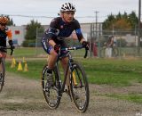 Megan Chinburg leads the women's race early.  ©Pat Malach