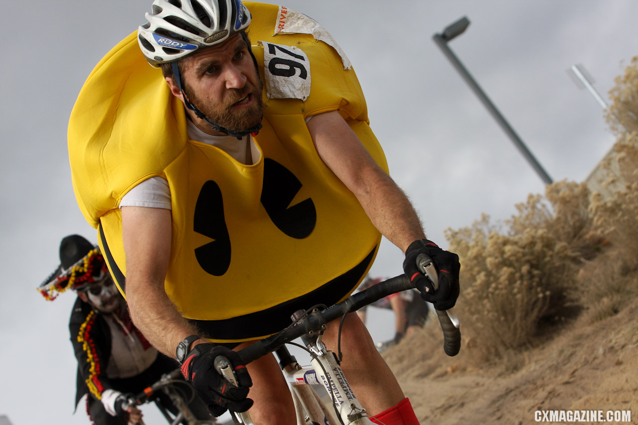 This guy was all smiles during the race. ©Pat Malach