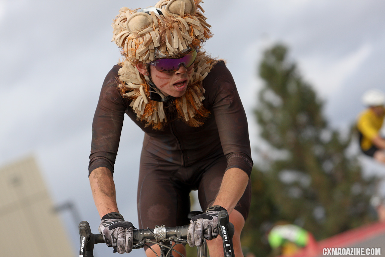 Cowardly Lion Serena Bishop Gordon found the courage to win both Saturday and Sunday Crusade races in Bend. ©Pat Malach