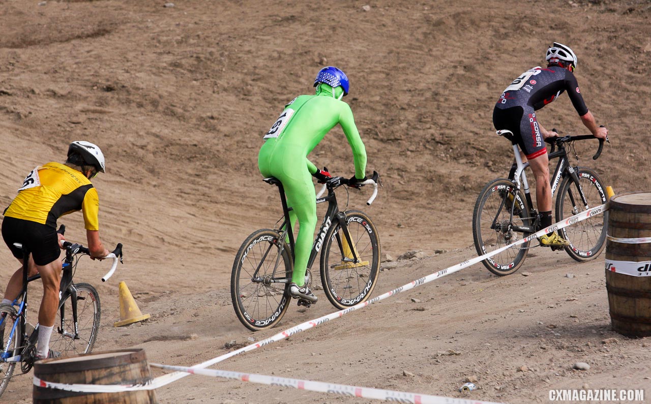 Tuckerman leads Craig and Decker early in the race. ©Pat Malach