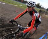 Chris Johnston enters a muddy section. © Pat Malach