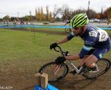 Leland Gilmore enters a corner on the second lap. © Pat Malach