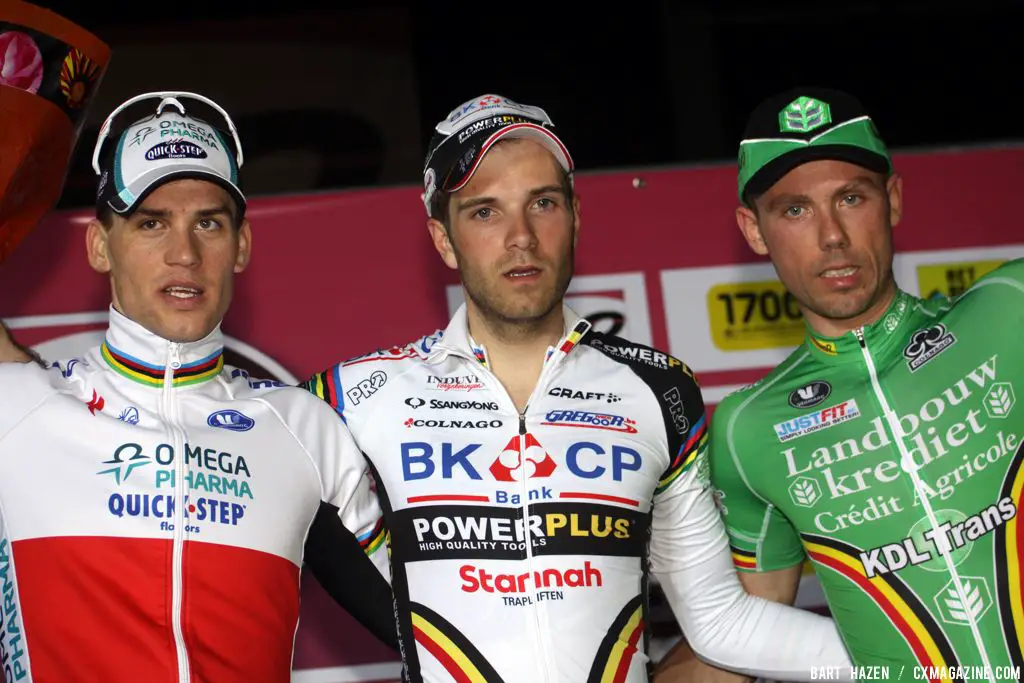 Men\'s podium. © Bart Hazen