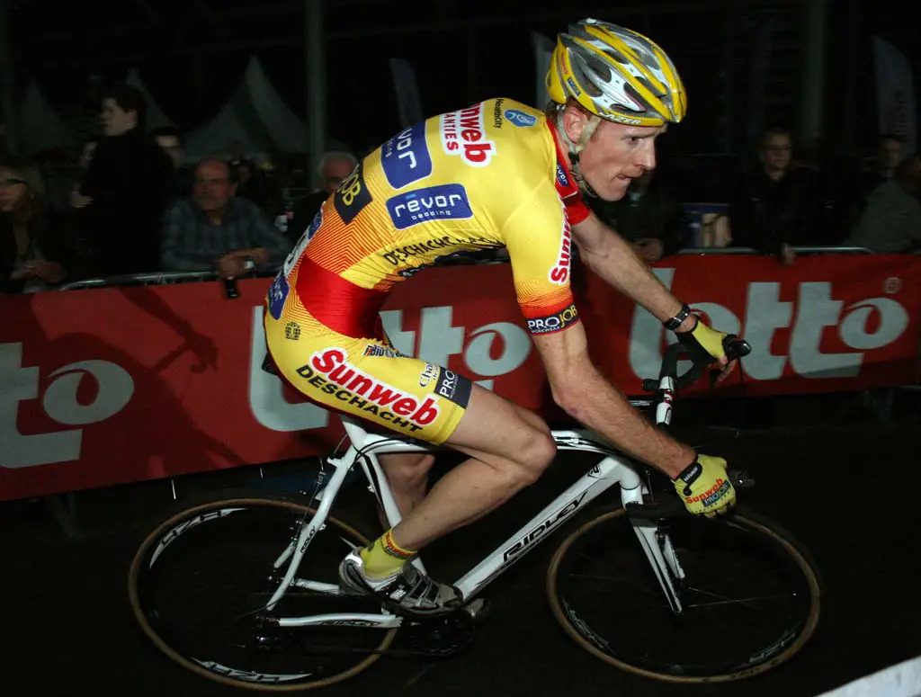 Klaas Vantornout would just miss out on the season's final podium. ? Bart Hazen