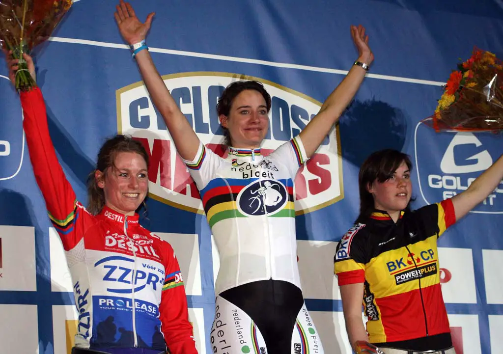 Vos ended her season the way she\'s ended most of her races this year. ? Bart Hazen