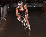 Sanne Cant makes her way through the course. ? Bart Hazen