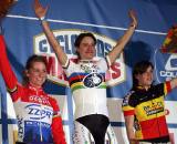 Vos ended her season the way she's ended most of her races this year. ? Bart Hazen