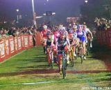 Mani snagging the holeshot at Cross Vegas 2013. © Cathy Fegan-Kim / Cyclocross Magazine