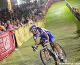 Nash solo off the front at Cross Vegas 2013. © Cathy Fegan-Kim / Cyclocross Magazine