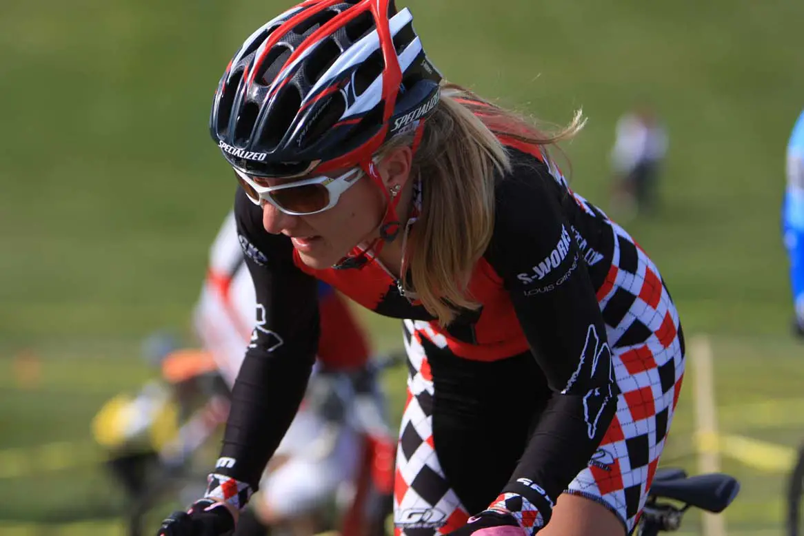 Jenna Rinehart (Specialized), winner of the Women\'s 1/2/3 race. ? Steve Kotvis, f/go