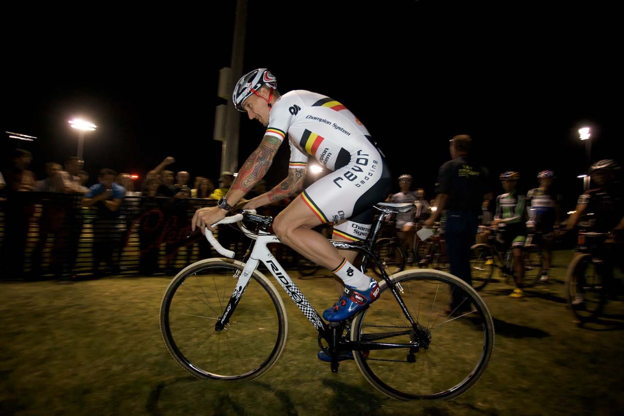 Ben Berden raced in his Belgian National Championship jersey (without contract) ? Joe Sales