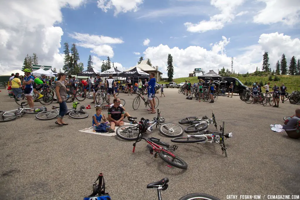 Post-race at Crusher in the Tushar. © Cathy Fegan Kim