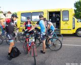 Bus is ready to go at Crusher in the Tushar. © Cathy Fegan Kim