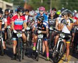 Nicole Duke getting ready at the start of Crusher in the Tushar. © Cathy Fegan Kim