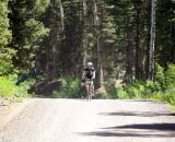 Solo at Crusher in the Tushar. © Cathy Fegan Kim