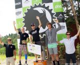 Men's Podium at Crusher in the Tushar. © Cathy Fegan Kim