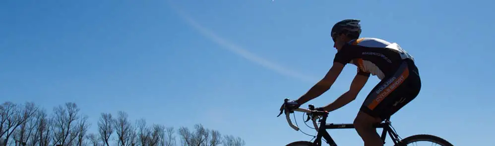 Blue bird skies blessed racers on Sunday. by Karen Jarchow