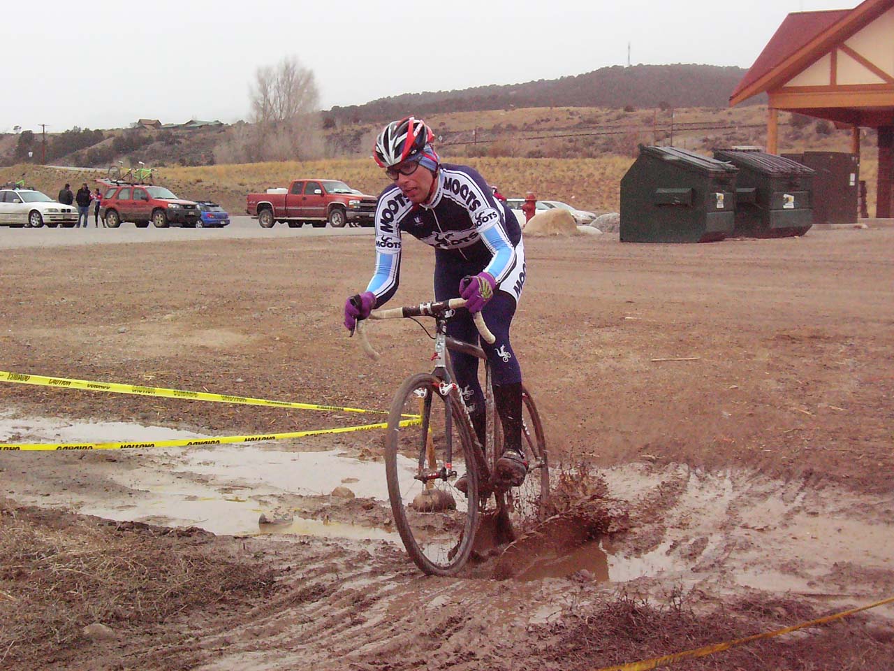 Obligatory mud puddle to splash through ? Ryan Hamilton