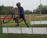 Long strides over the barriers © Keith Hower