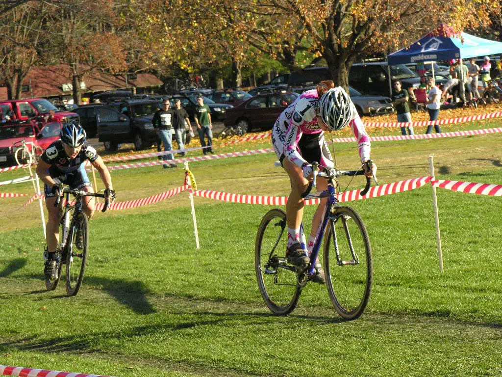 It is a race for second place as Van Gilder and Elliott chase. ? Paul Weiss