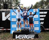 The Men’s Podium (L to R) – Myerson, Keough, Lindine © Natalia Boltukhova | Pedal Power Photography | 2010