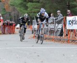 Sara Bresnick-Zocchi (crossresults.com p/b JRA Cycles) won the sprint for second from the front © Natalia Boltukhova | Pedal Power Photography | 2010