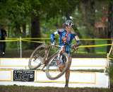 Katie Compton was at ease despite not pre-riding the course. ? Mitch Clinton 