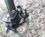 The Formula R1 hydraulic disc brakes are one of the lightest available. © Cyclocross Magazine