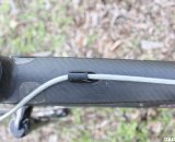 No cable inside - hydraulic brake housing. © Cyclocross Magazine