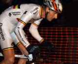 Geert Wellens, in his Belgian champ stripes for Elite without contract © Bart Hazen