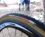 Redline&#039;s Kristi Berg had Challenge Fango 34s on her bike. ? Cyclocross Magazine