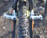 Kona/FSA&#039;s Barry Wicks raced on the FMB Grippo that features a first generation Schwalbe Racing Ralph tread. ? Cyclocross Magazine