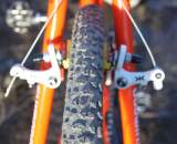 Wicks used the FMB Grippo in the rear as well. ? Cyclocross Magazine