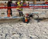 Crashes, Day 1, Cyclocross National Championships. ? Janet Hill