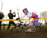 Stybar streaks past in 2009 Roubaix World Cup © Joe Sales