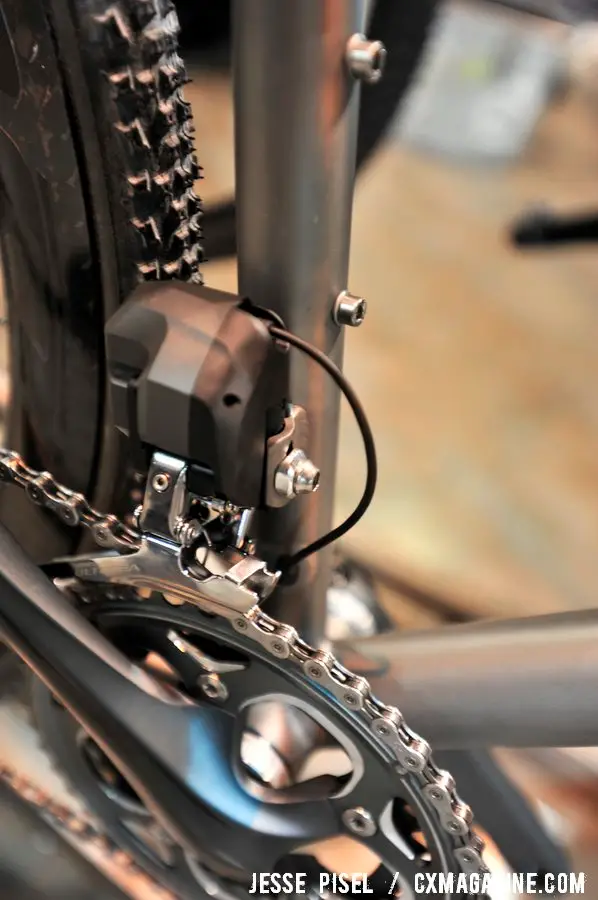 Ultegra for clean lines on the Engin. NAHBS 2013 © Jesse Pisel