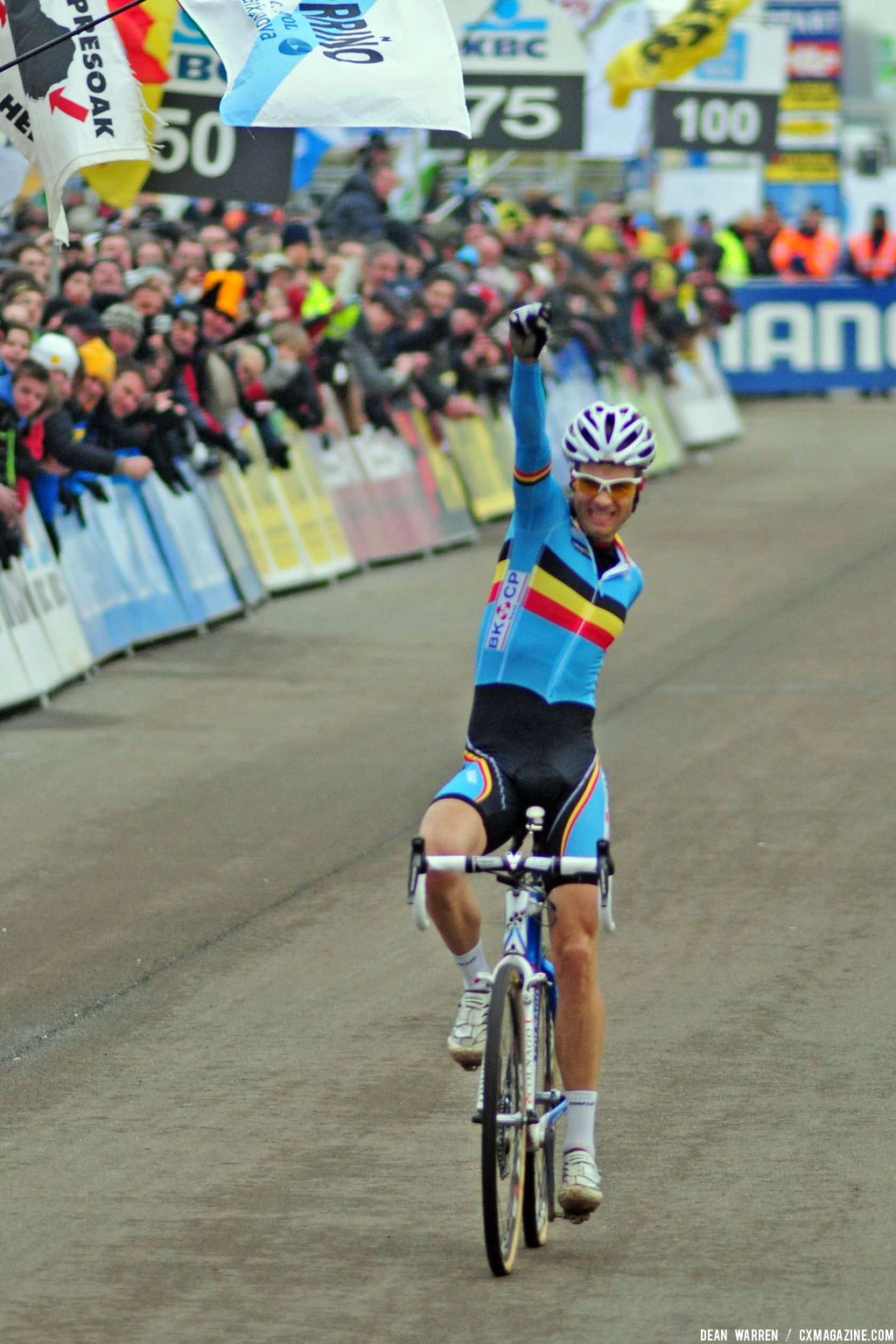 Belgium Niels Albert wins Koksijde Cyclocross Elite Men Worlds © Dean Warren