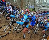 Koksijde Elite Men Cyclocross Worlds First Lap © Dean Warren