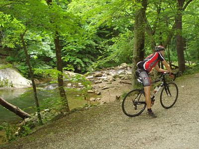       devils backbone cyclocross metric century ride course photos                         