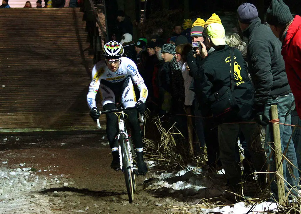 World Champion Zdenek Stybar looked strong in his return to racing ©Dan Seaton