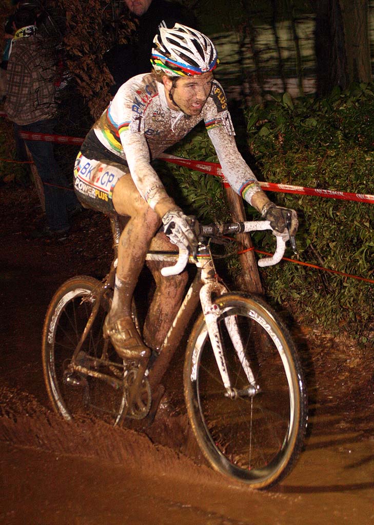 Niels Albert rode consistently to hold the chasers at bay. ? Bart Hazen