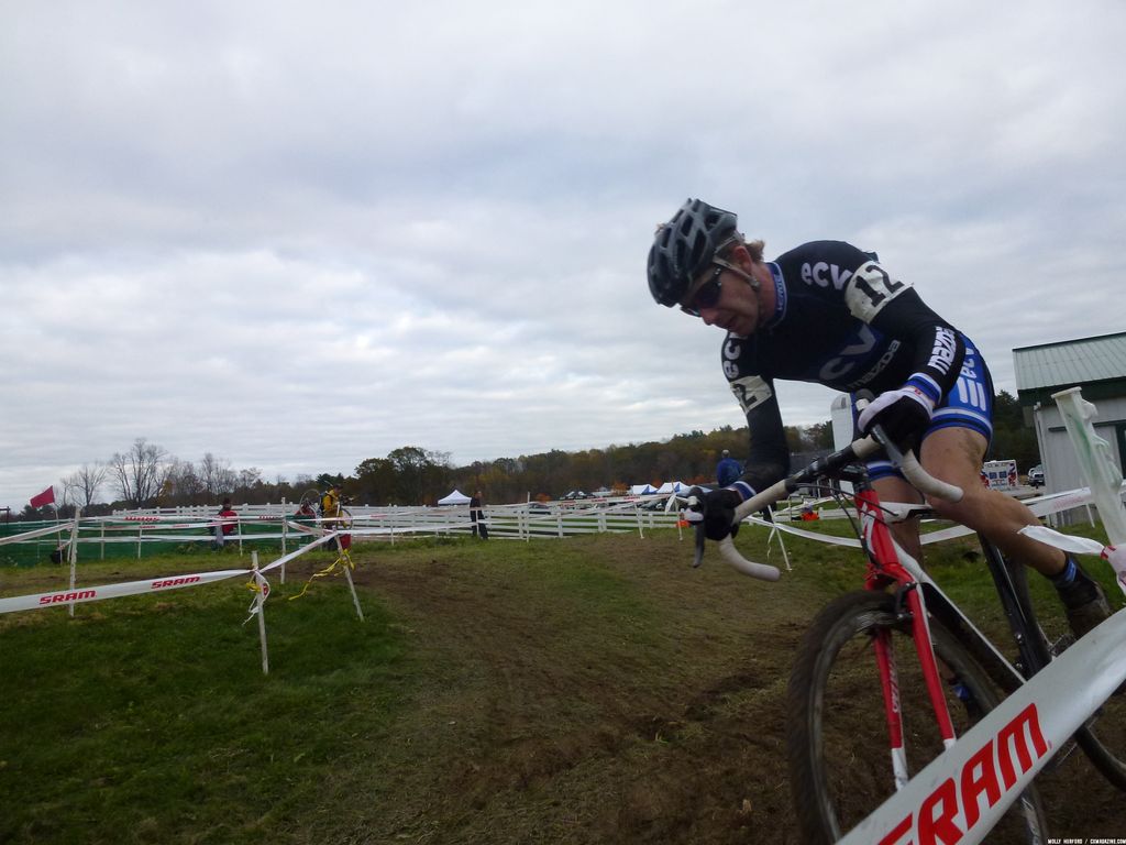 Sixth place chasing. © Cyclocross Magazine