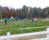 A view of the (busy) pit. © Cyclocross Magazine