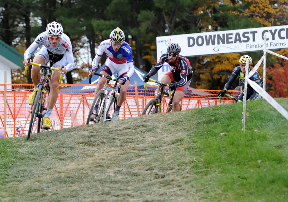 Myerson (Cycle-Smart) leads the charge on the first lap © Natalia Boltukhova | Pedal Power Photography